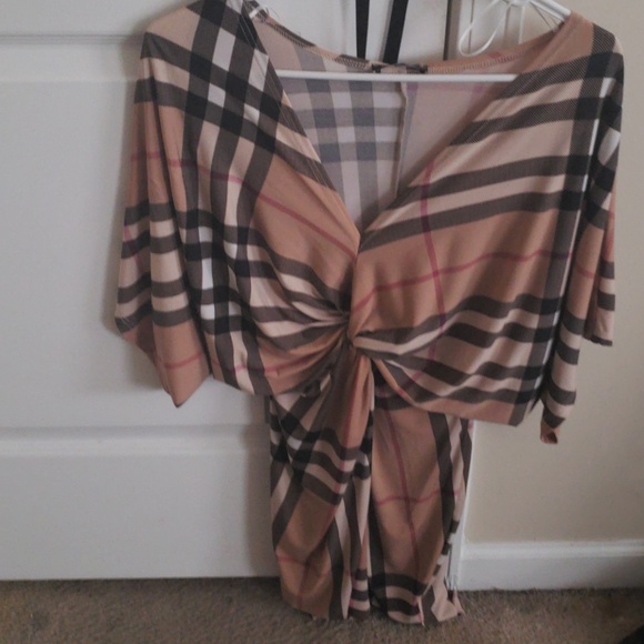 burberry dress fashion nova